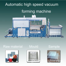 Vacuum forming Machine for making PET,PP,,PS,PVC products